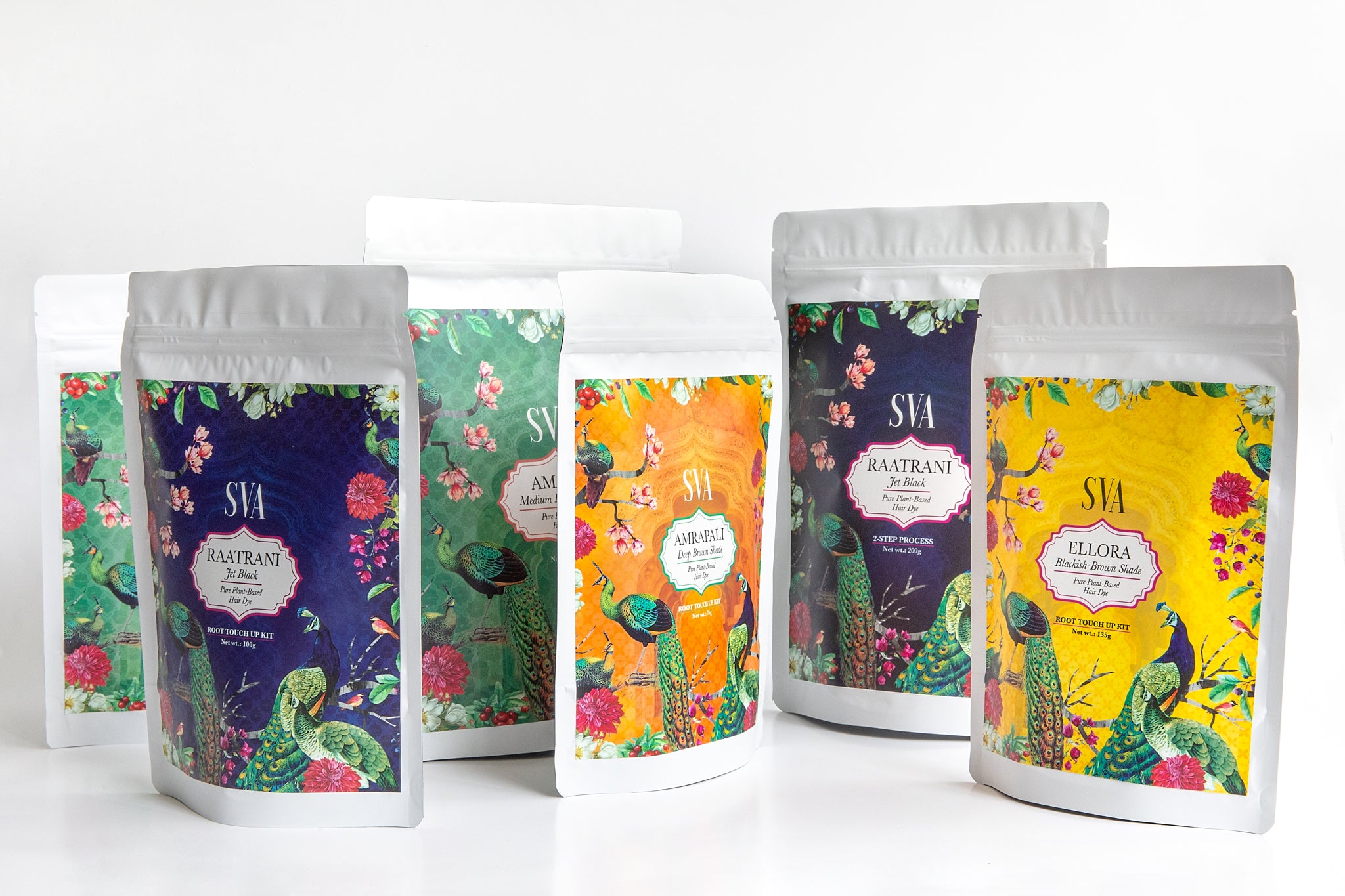 SVA HAIR DYE RANGE (SELF APPLICATION KITS)