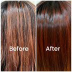 From dry, frizzy damaged hair to shiny texture with SVA Noor Henna. 