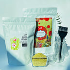 COMBO PACK: NOOR HENNA + PLANT TONER ( 2-STEP PROCESS DARK BROWN SHADE)