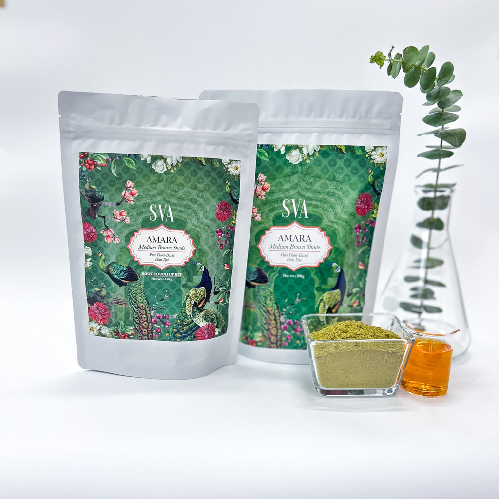 COMBO PACK: AMARA FULL HEAD KIT (200G) + AMARA ROOT TOUCH KIT (100G)