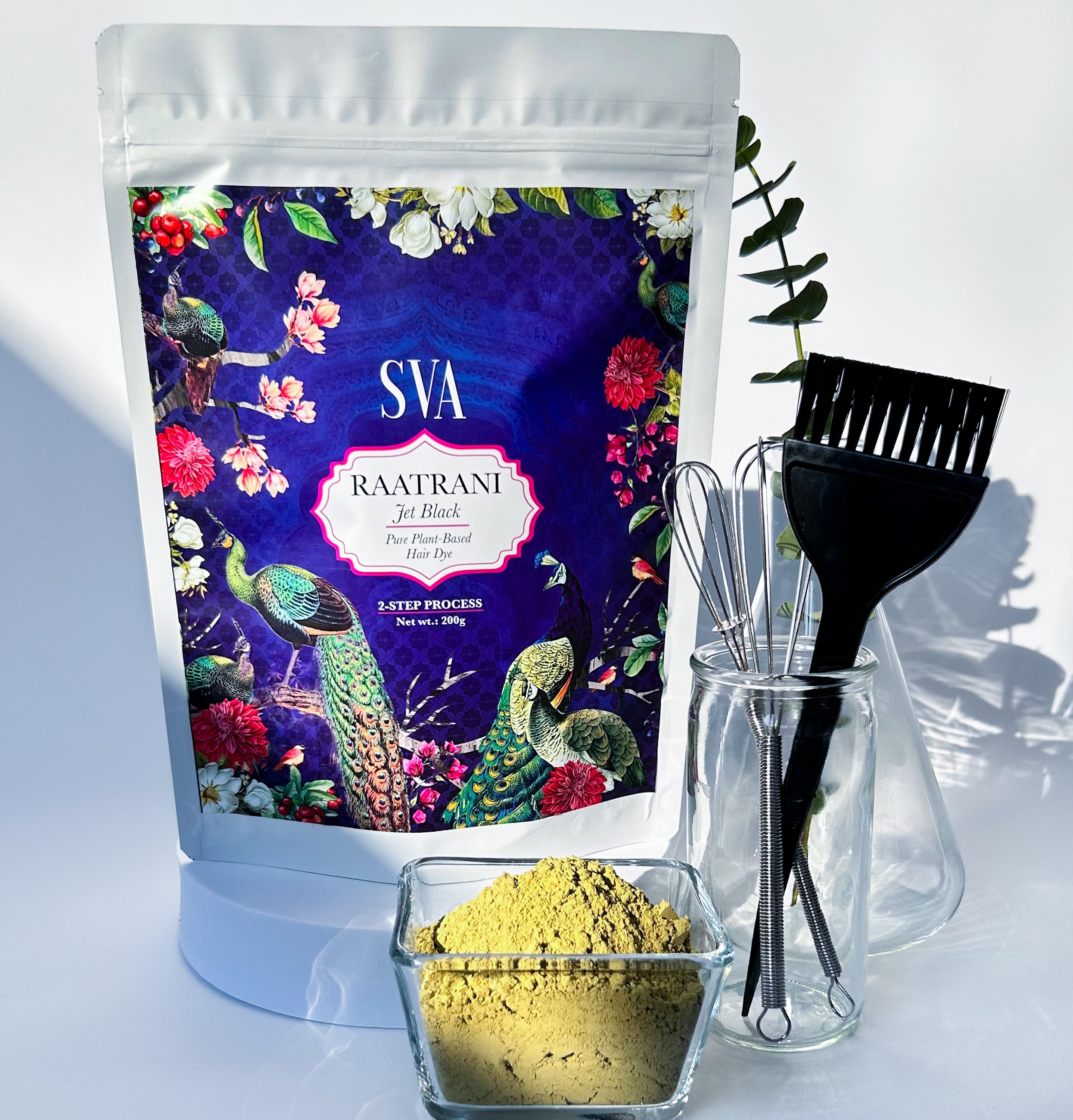 Raatrani Jet Black Shade 200g